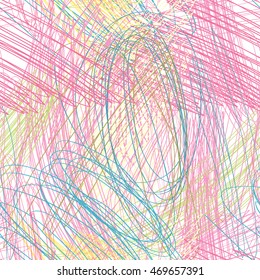 Abstract line vector seamless pattern. Chaotic lines background Use it for pattern fills, desktop wallpaper, surface texture, web page background, textile