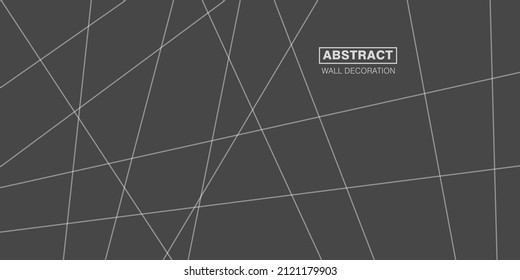abstract line wall decorative background