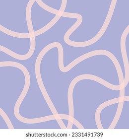Abstract line wallpaper. Abstract vector. Simplicity. Backdrop. Gift wrap.Postcard. Graphic design. Multicolour. Fabric. Decorative. Purple and Pink colours tone. Wave pattern. Ornament. Dynamic. 