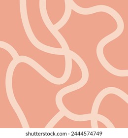 Abstract line wallpaper. Abstract vector. Simplicity. Backdrop. Gift wrap.Postcard. Graphic design. Multicolour. Fabric. Decorative. Earth tone colours. Wave pattern. Ornament. Dynamic. Square frame.