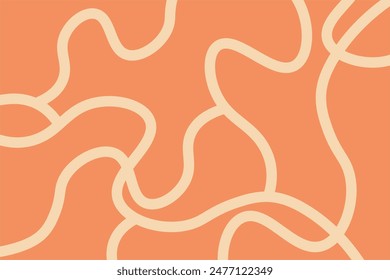Fondo de pantalla de línea Abstractas. Abstractas Vector. Simplicidad. Telón de fondo. Envoltura de regalo.Postal. Diseño gráfico. Multicolor. Tela. Decorativo. Tonos de colores amarillo y naranja. Patrón de onda. Adorno. Dinámico. 