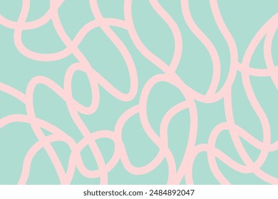 Abstract line wallpaper. Abstract vector. Simplicity. Backdrop. Gift wrap.Postcard. Graphic design. Multicolour. Fabric. Decorative. Pink  and sky blue colours. Wave pattern. Ornament. Dynamic. 