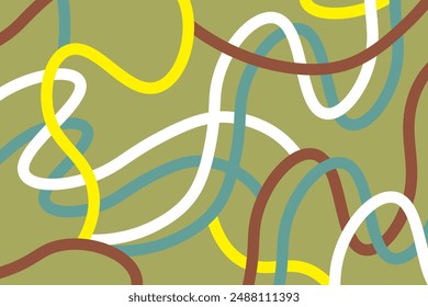 Abstract line wallpaper. Abstract vector. Simplicity. Backdrop. Gift wrap.Postcard. Graphic design. Multicolour. Fabric. Decorative. Colourful abstract line. Wave pattern. Ornament. Dynamic. Adorable.