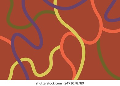 Abstract line wallpaper. Abstract vector. Simplicity. Backdrop. Gift wrap.Postcard. Graphic design. Multicolour. Fabric. Decorative. Colourful abstract line. Wave pattern. Ornament. Dynamic. Adorable.