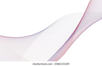 abstract line wave background design