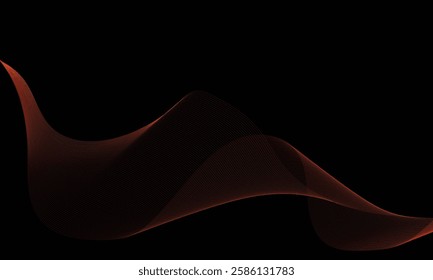 abstract line wave background design