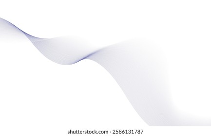 abstract line wave background design