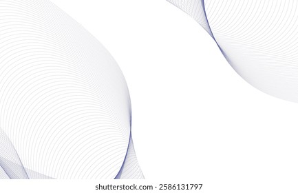 abstract line wave background design