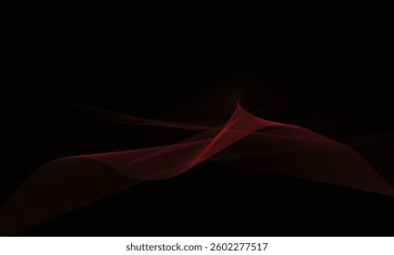 abstract line wave background vector