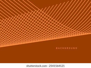 Abstract line wave pattern background. Modern flowing wavy lines. Futuristic technology concept.