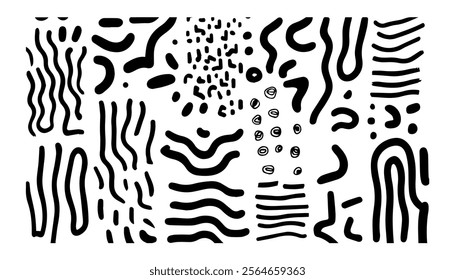 Abstract Line Waves for Graphic Designers