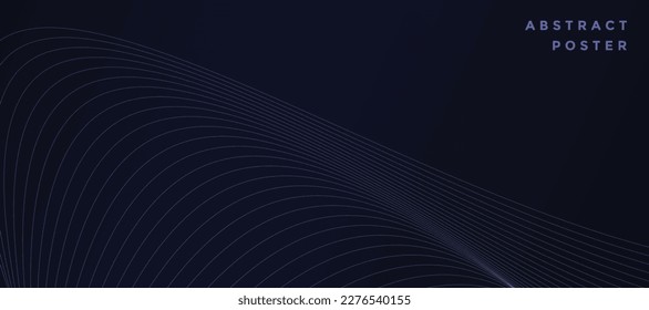 Resumen de diseño de fondo ondulado en línea HD en fondo. Fondo vectorial moderno.Vector mínimo fondo de línea ondulada con texto para portada de medios sociales, cabecera