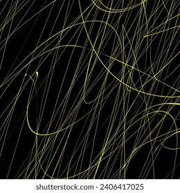 Abstract line yellow color vector background