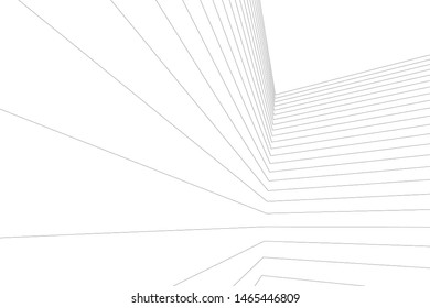abstract linear architecture, vector background