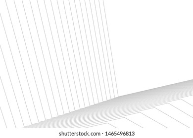 abstract linear architecture, vector background