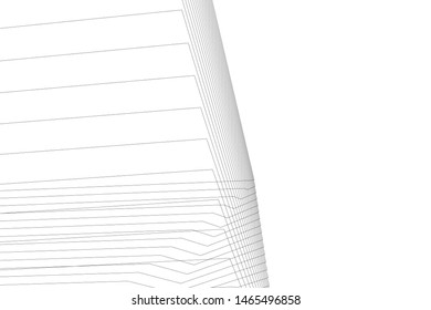 abstract linear architecture, vector background