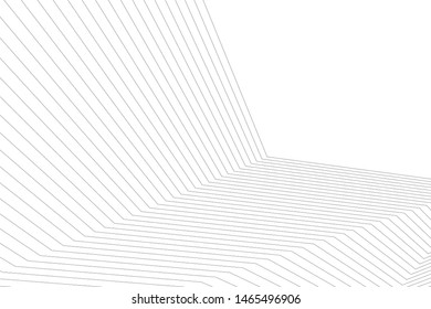 abstract linear architecture, vector background