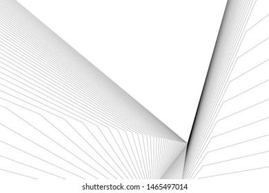 abstract linear architecture, vector background