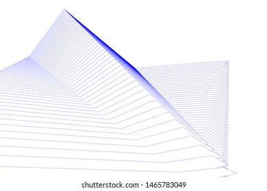 abstract linear architecture, vector background