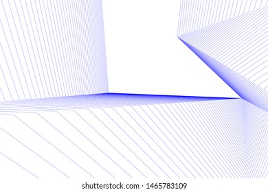 abstract linear architecture, vector background
