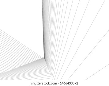 abstract linear architecture, vector background