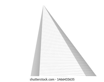 abstract linear architecture, vector background