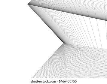 abstract linear architecture, vector background