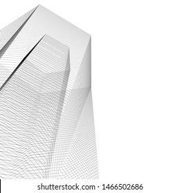 abstract linear architecture, vector background