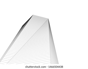 abstract linear architecture, vector background