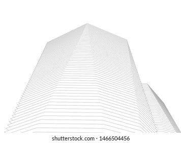abstract linear architecture, vector background