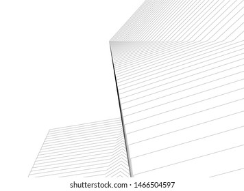 abstract linear architecture, vector background