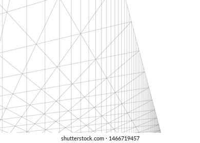 abstract linear architecture, vector background