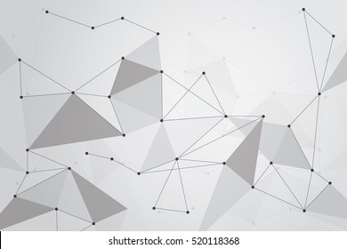 Abstract linear background for design technology and networking science