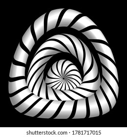 Abstrakter linearer schwarz-weißer Hintergrund. Hoch gesättigt. Farbverläufe Verschiedene geometrische Formen