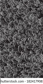 Abstract linear black and white Background. High Saturated Gradients. Different Shapes. Modern screen vector design for mobile