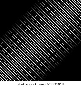 Abstract linear black and white texture. Mesh, array of lines geometric pattern