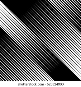 Abstract linear black and white texture. Mesh, array of lines geometric pattern