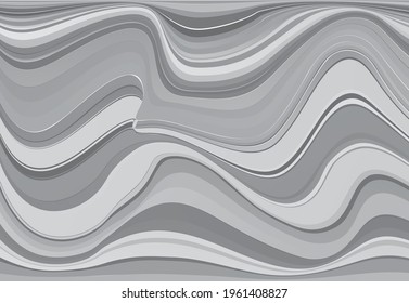 Abstract linear Color Background. Wavy surface of gray fabric