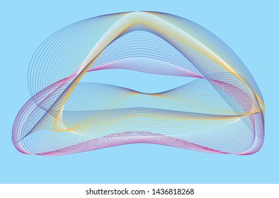 Abstract linear Colorful Background High Saturated Gradients Different Geometrical Shapes