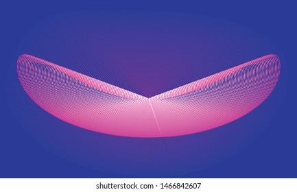 Abstract linear Colorful Background High Saturated Gradients Different Geometrical Shapes 