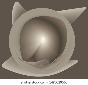 Abstract linear Colorful Background. High Saturated Gradients. Different Geometrical Shapes