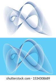 Abstract linear Colorful Background. High Saturated Gradients. Different Geometrical Shapes