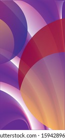 Abstract linear Colorful Background. High Saturated Gradients. Different Geometrical Shapes