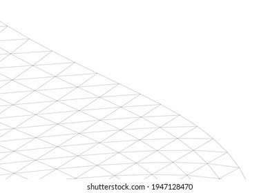 Resumen de fondo 3d geométrico lineal