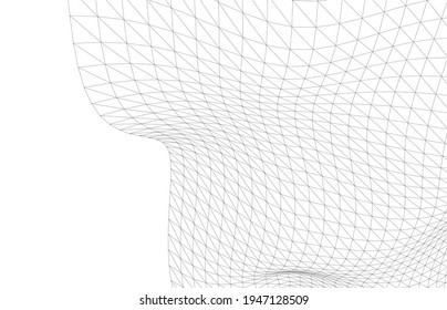 Abstract linear geometric 3d background