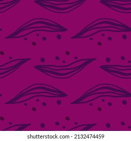 Resumen de hojas lineales de patrón tropical sin costuras. Fondo de la línea del bosque lluvioso. Papel de paredes sin fin de hojas de palma creativas. La jungla exótica. Diseño para tela, impresión textil, envoltura, cubierta
