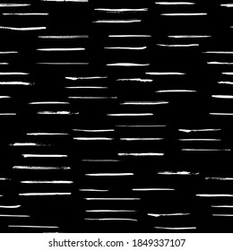 Abstract linear pattern. Handmade seamless texture - wooden dashed line. Perfect as background for greeting cards, business cards, covers, and more.
