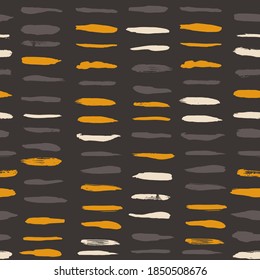 Abstract linear pattern. Handmade seamless texture - wooden dashed line. Perfect as background for greeting cards, business cards, covers, and more.