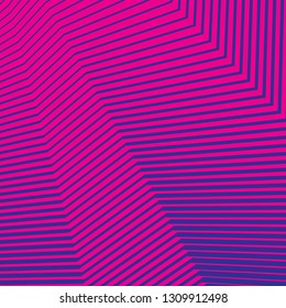 Abstract linear pattern. Vector illustration. Bright background with wave lines