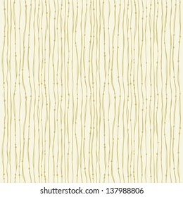 Abstract linear seamless pattern. Endless yellow texture, template for design and decoration